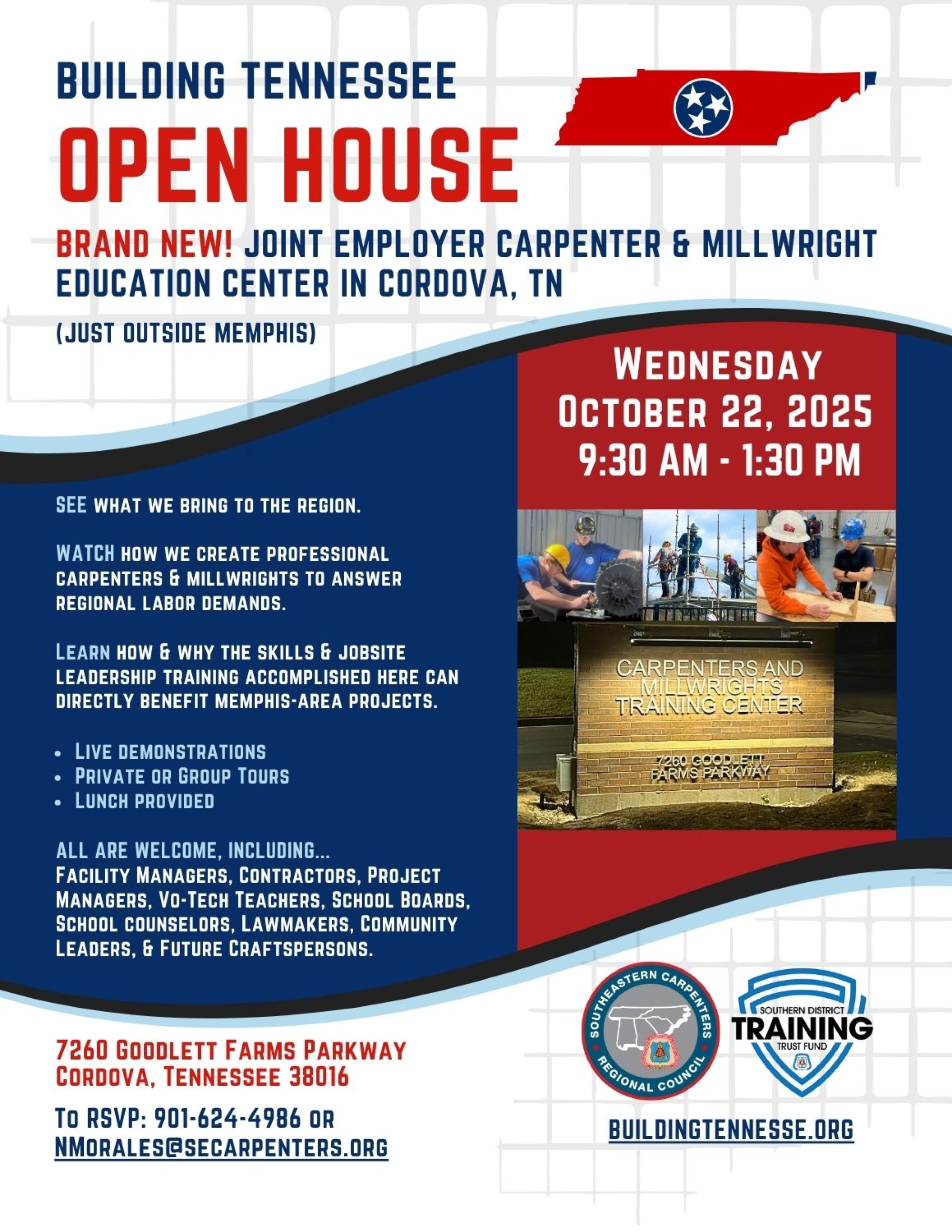 New Memphis Training Center Hosts Open House